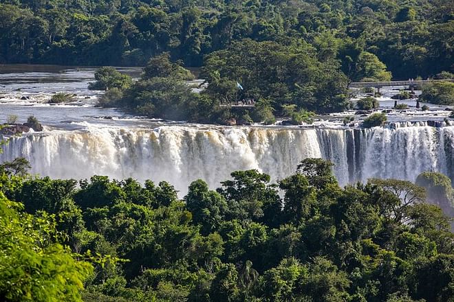 Iguassu Falls Round-Trip Airport Transfers with Brazilian Side Exploration and Macuco Safari Adventure